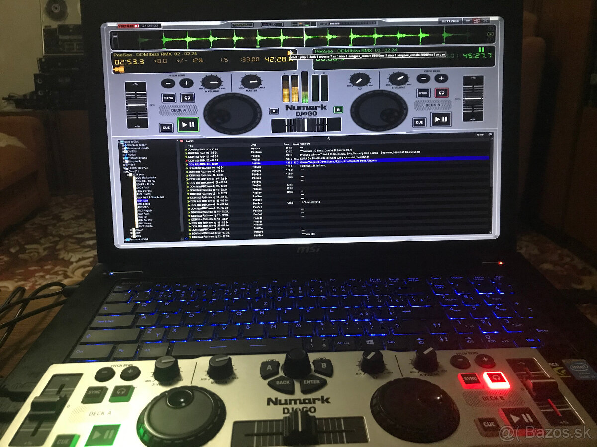 DJ2GO konzola Numark