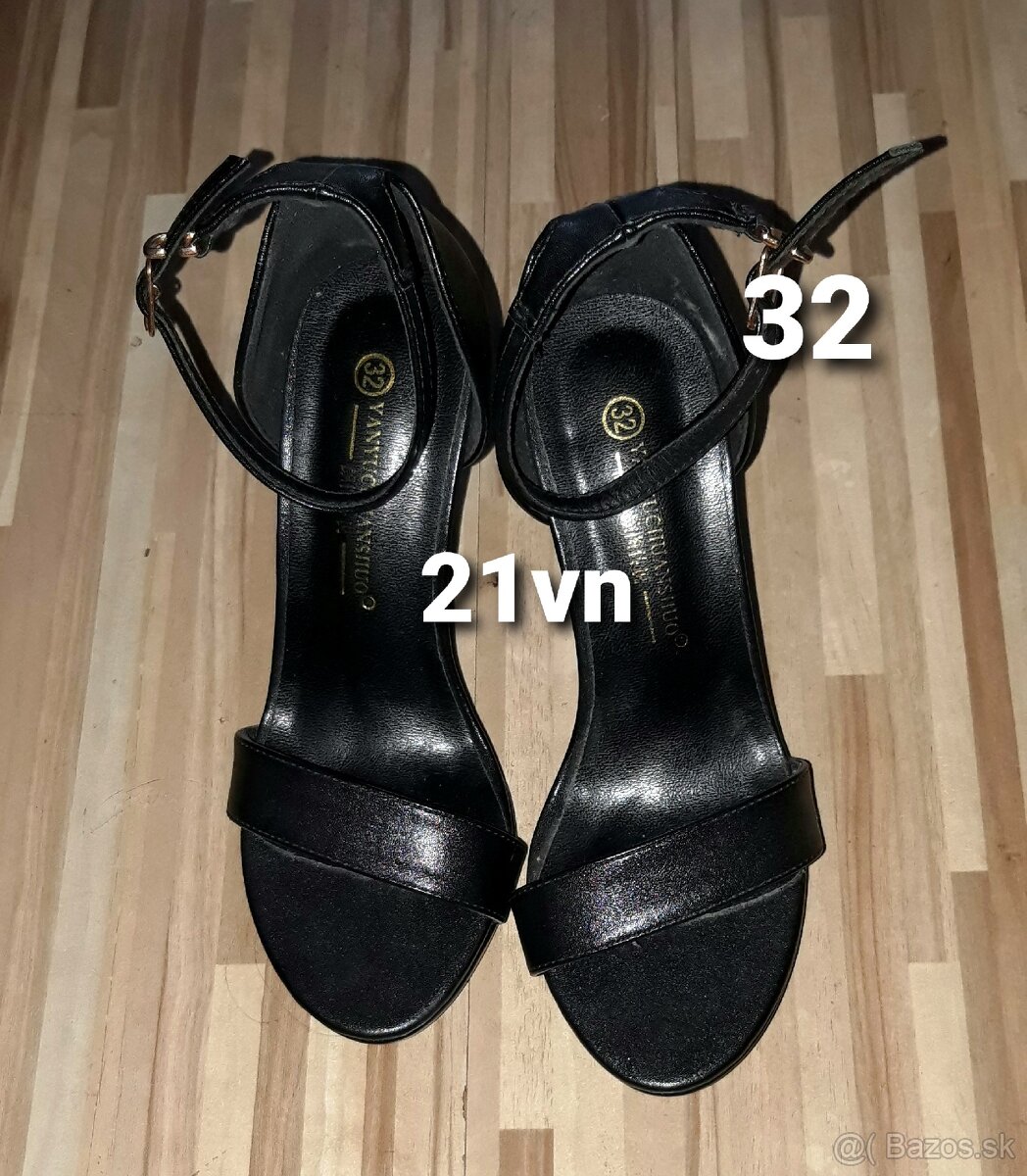 Sandale 32 na 9cm opätku