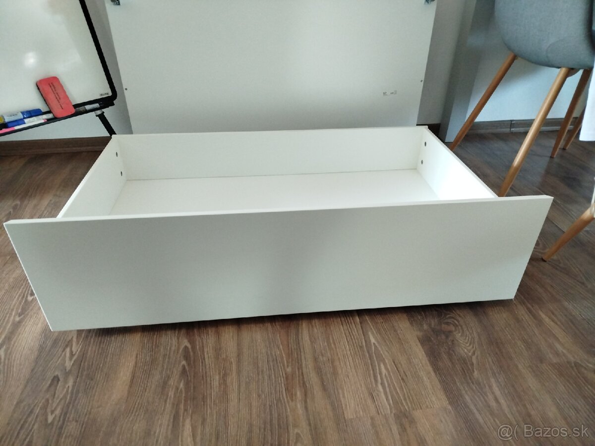 Zásuvky MALM biele 2 ks Ikea