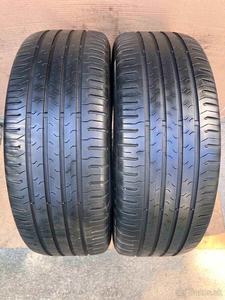 Letné pneumatiky 215/55 R17 Continental dva kusy