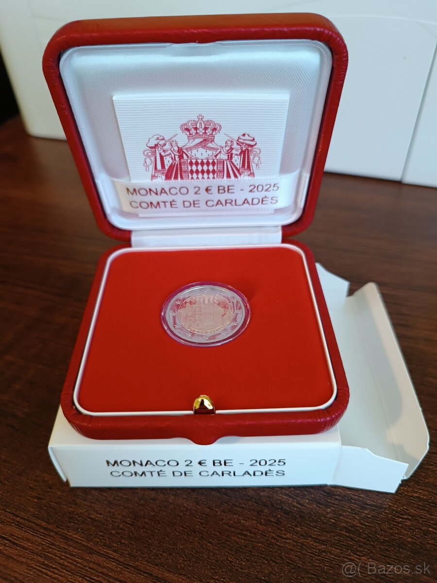 2 euro Monako 2025 proof