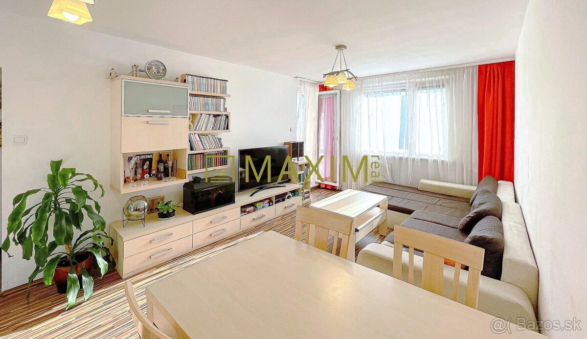 4-izbový byt, 85 m2 + loggia, pivnica 25m2, Juraja Slottu, T