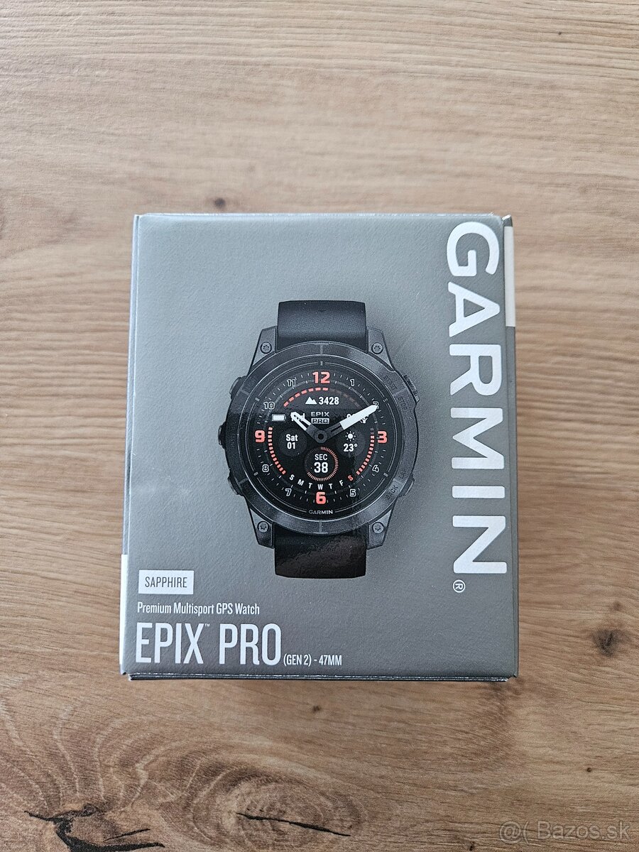Garmin Epix 2 PRO Saphire Titanium 47mm