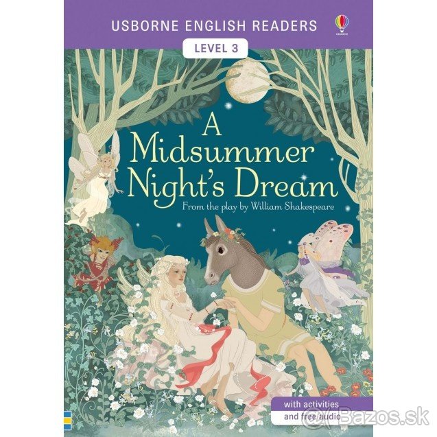 Usborne English Readers Level 3 - Sen noci svätojánskej