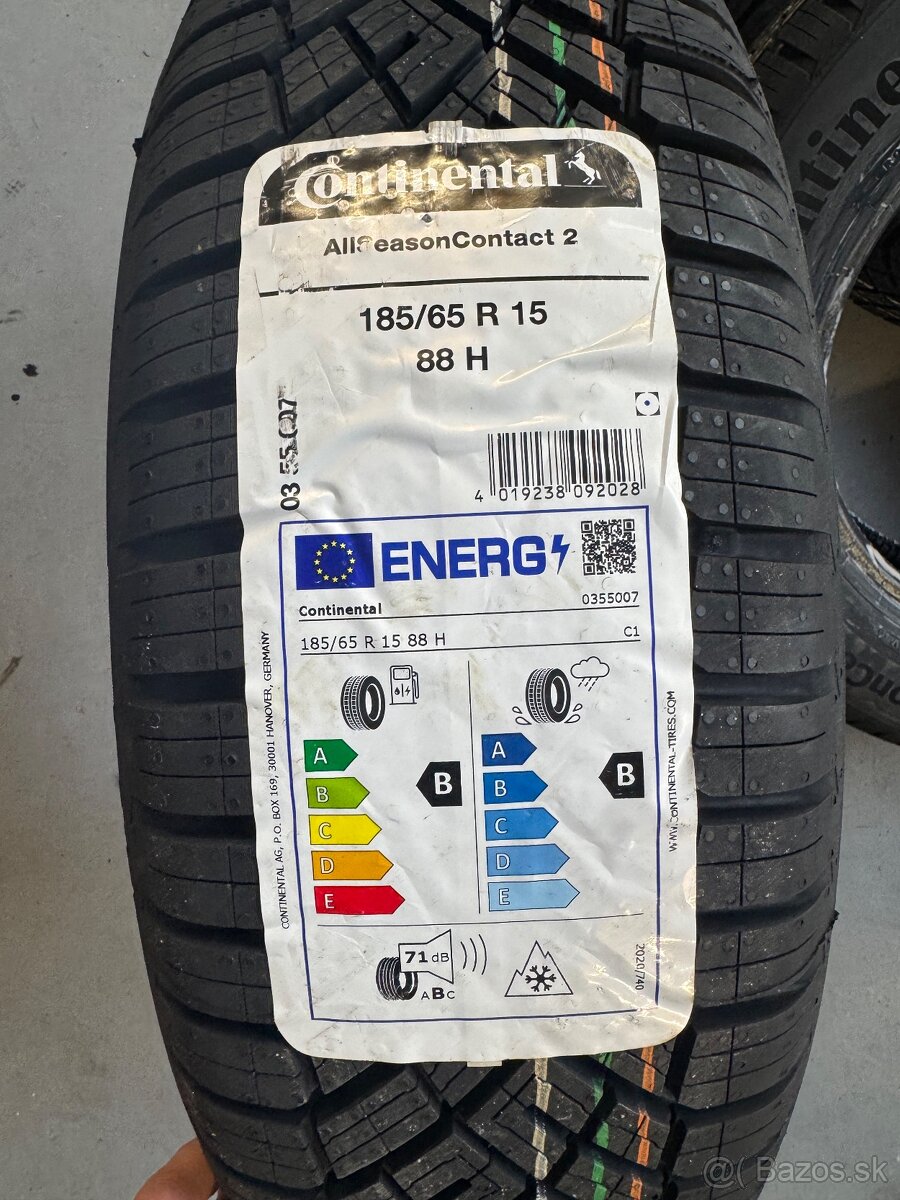 Continental AllSeasonContact2 185/65 R15 H
