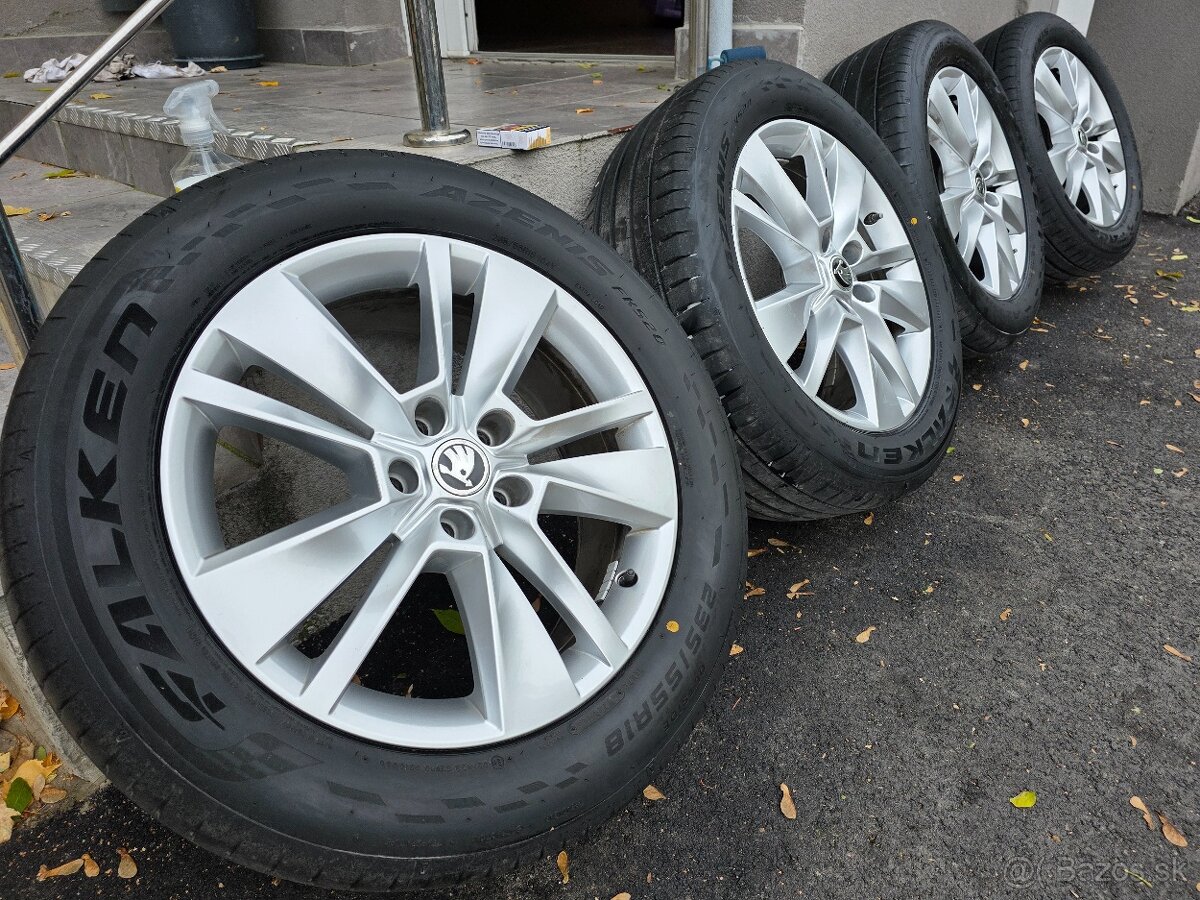 Letné kolesa Skoda Kodiaq 5x112 r18 235/55 r18 Skoda Triton