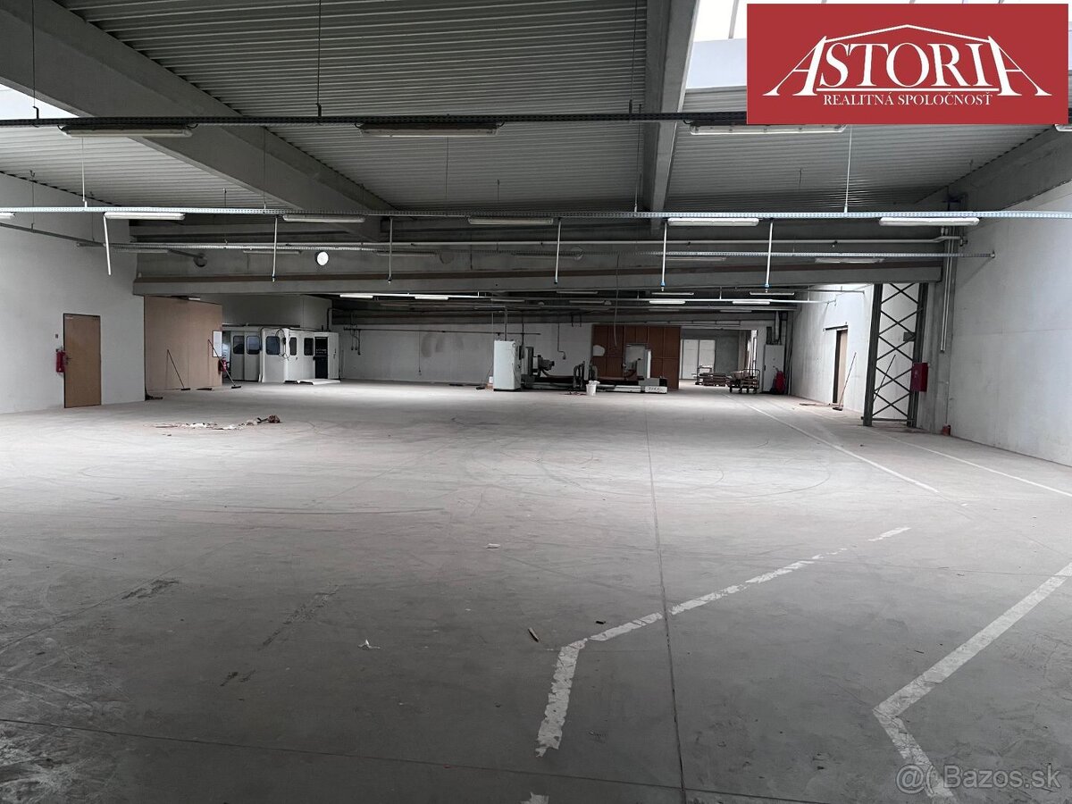 skladové a výrobné priestory na prenájom - 2,75 €/m2 -Vrútky