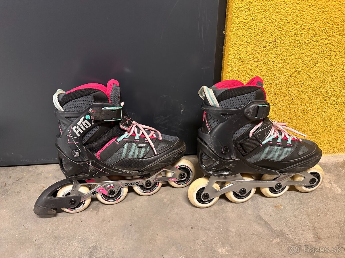 Detské kolieskové a Ľadové korčule + kompletný SET chráničov