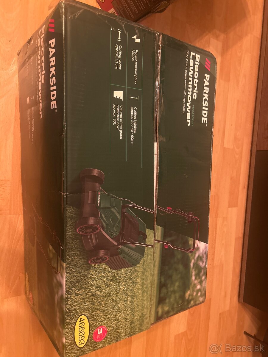 Predám elektrickú  Parside kosačku