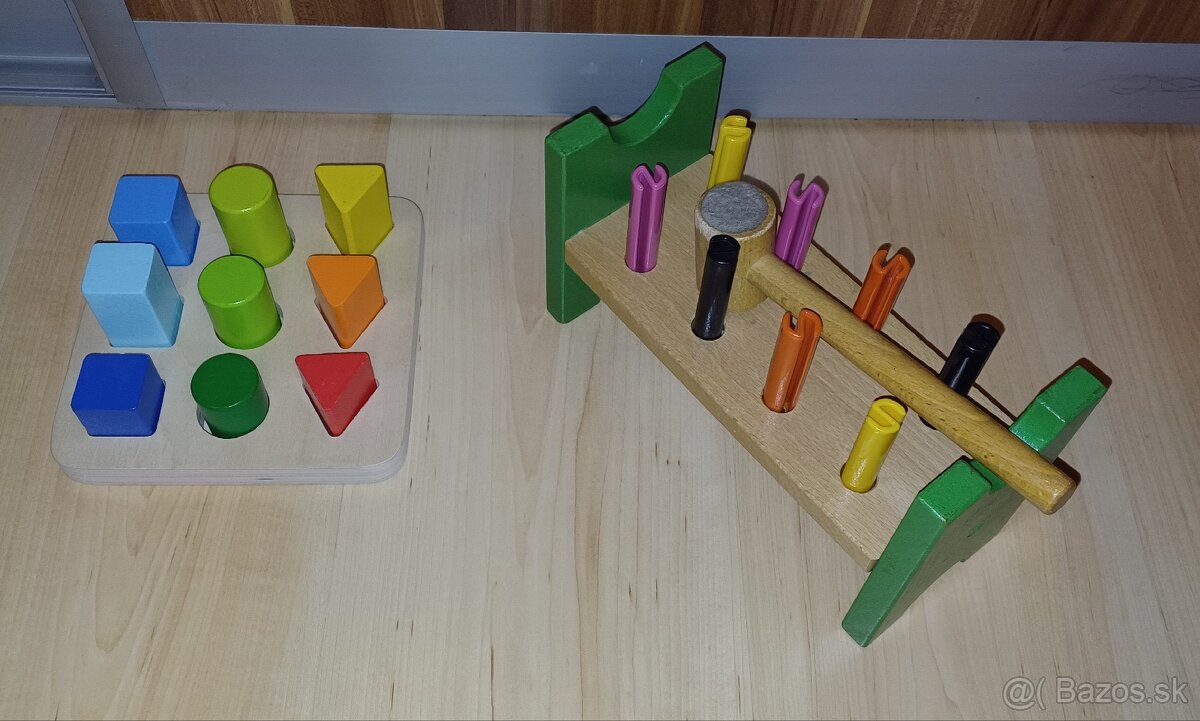 Drevené edukačné hračky