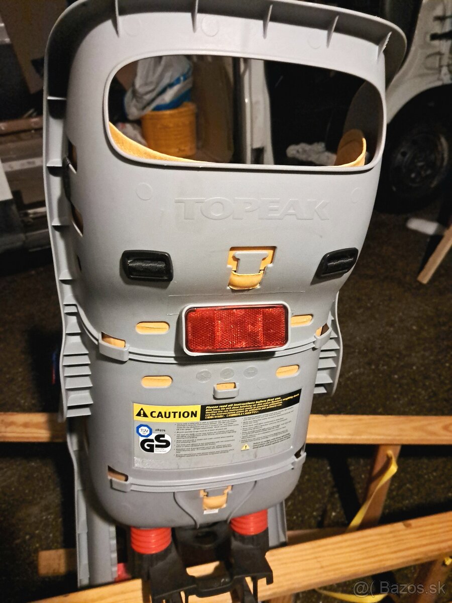 Predám detskú zadnú sedačku na bicykel TOPEAK