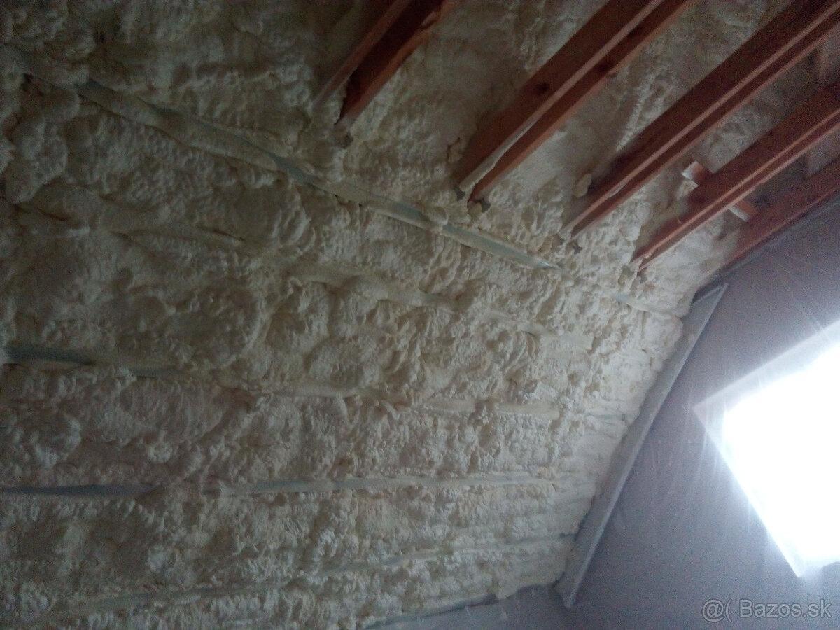 Strieka izolácia PUR penou – čo ušetríte, akoby ste zarobili