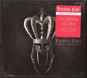 PREDÁM ORIGINÁL CD + DVD - LACUNA COIL - Broken Crown Halo