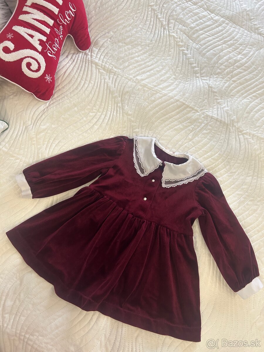 Slavnostne(vianocne) saty 3-4r