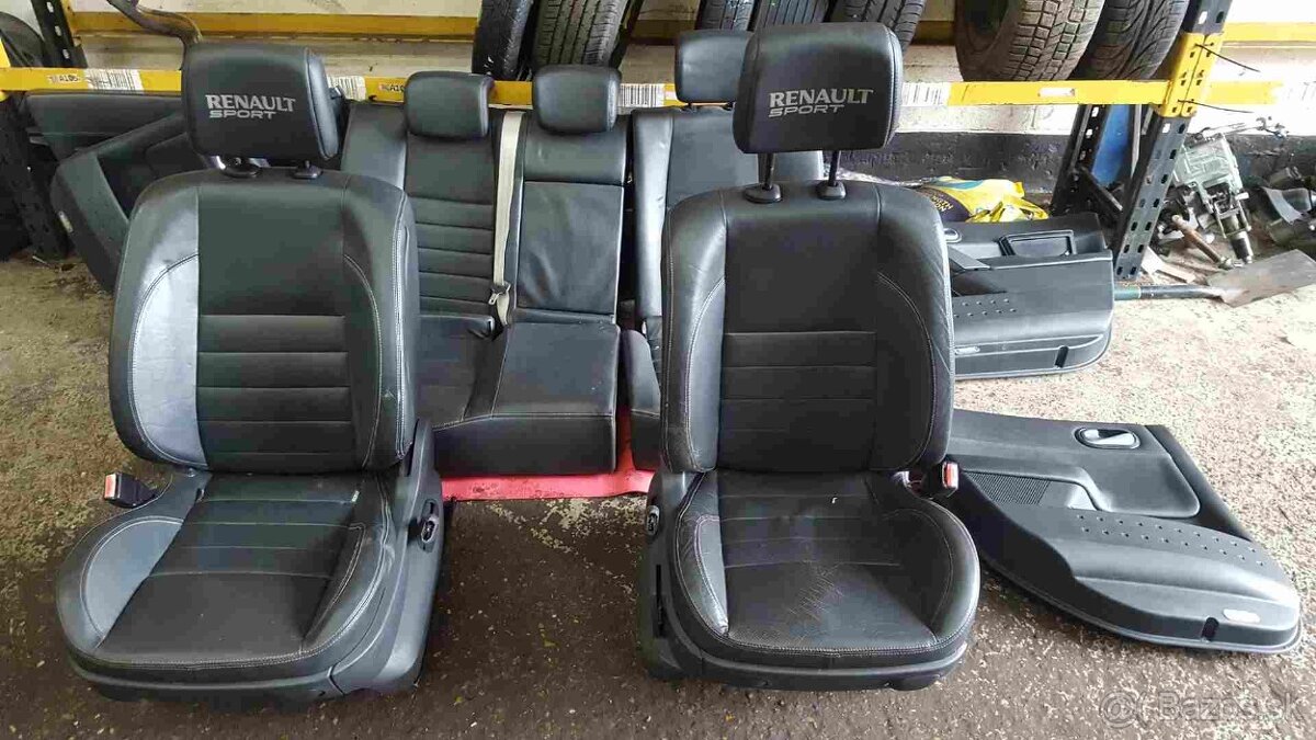 Megane RS, 225, renaultsport predne sedacky