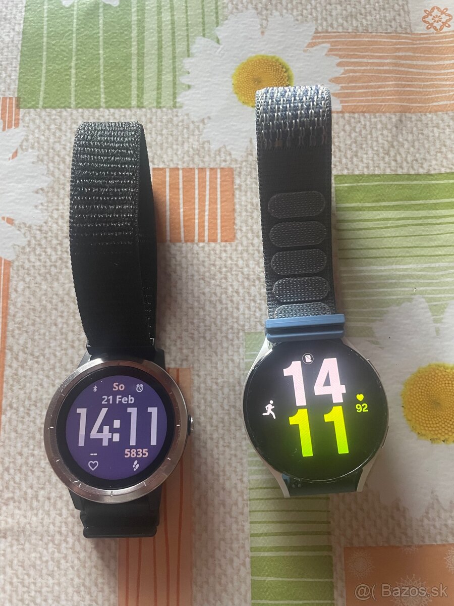 Smart hodinky Samsung 4 & Garmin 3