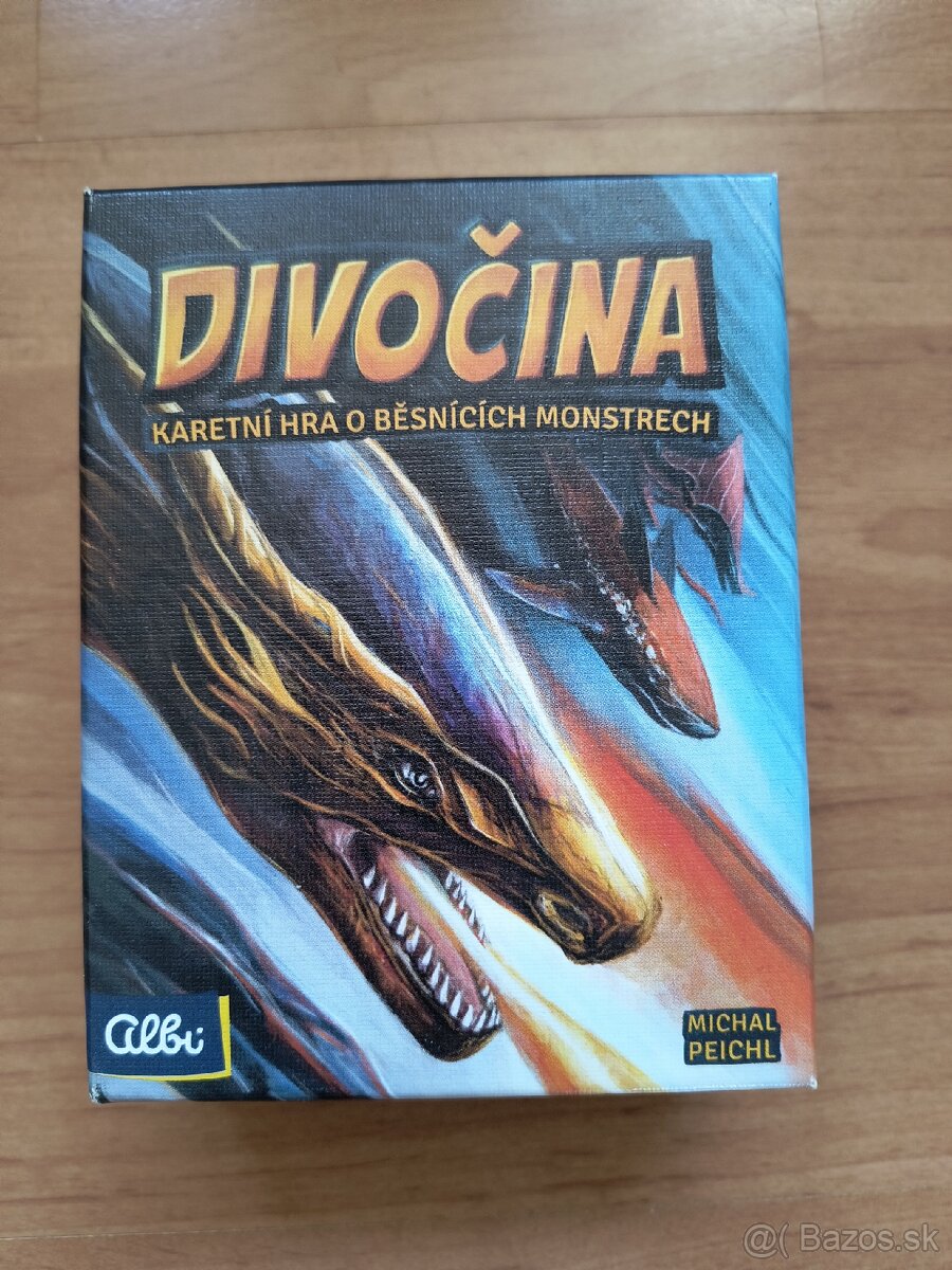 Spoločenská kartová hra Divočina