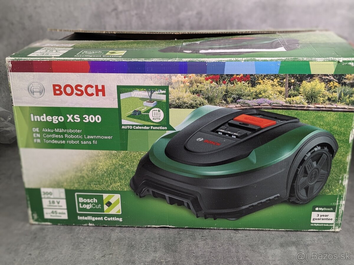 Robotická kosačka BOSCH Indego XS300