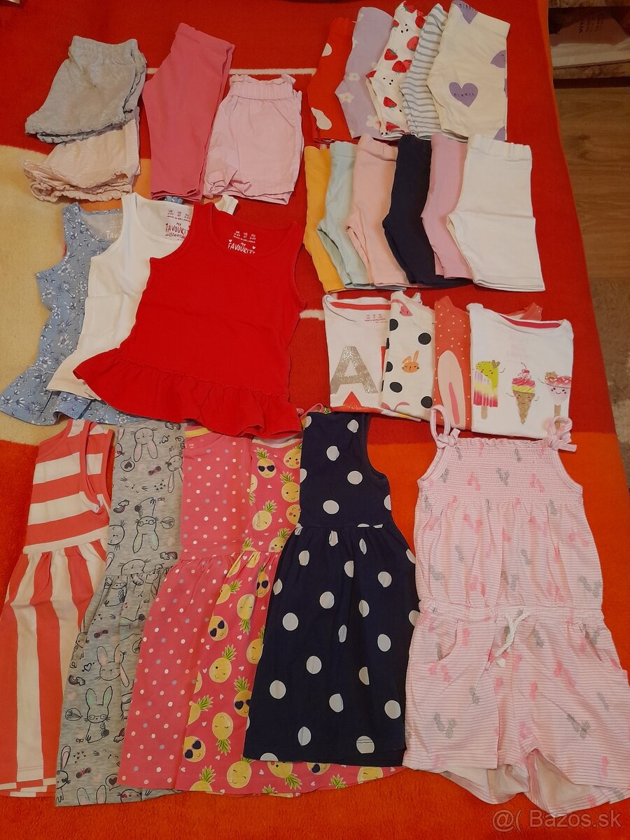 Letny balík dievčensky F&f 98-104