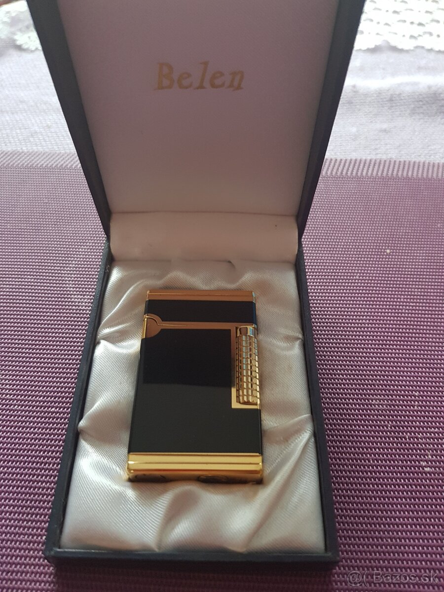 Zapaľovač nový pozlateny