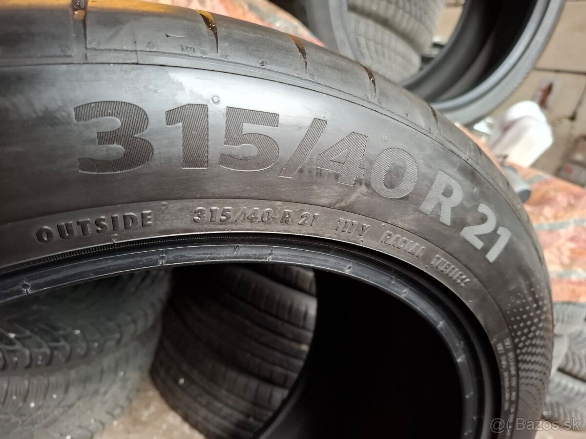 Continental SportContact 6 275/45 315/40 R21