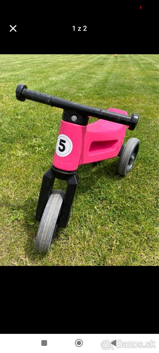 Funny wheel rider ruzovy