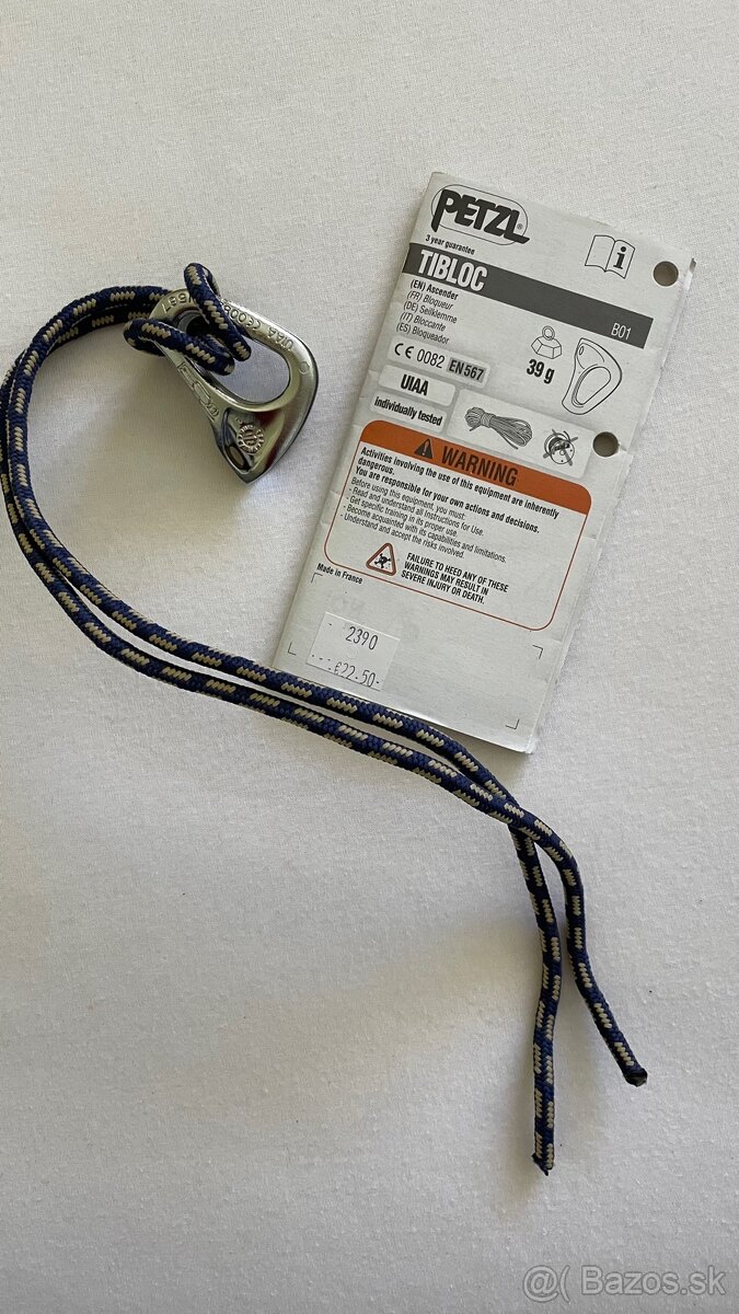 Horolezecka pomocka Tibloc