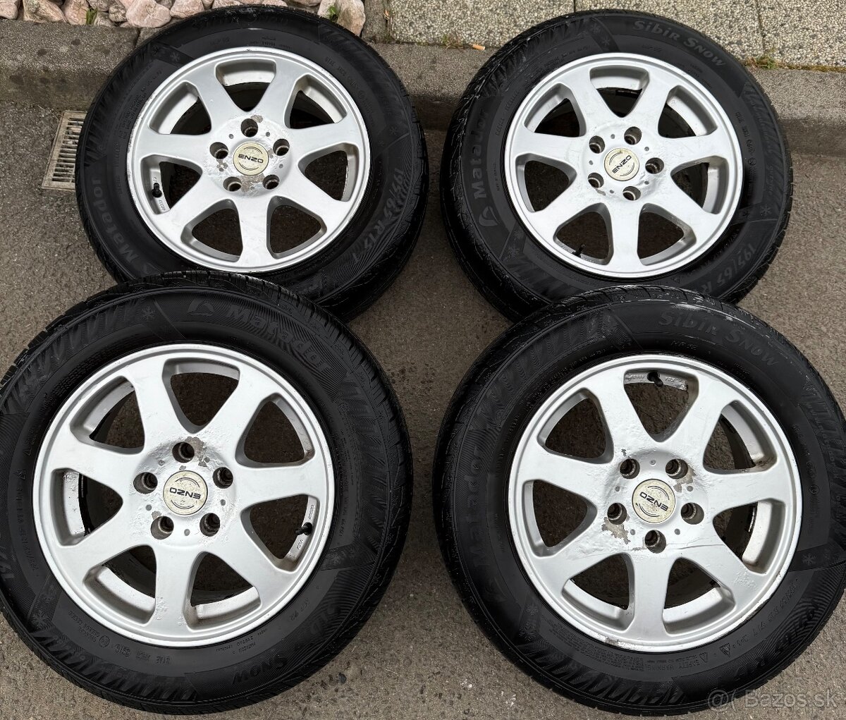 Elektrony 5x112 r15 s pneu 195/65 r15 zimne