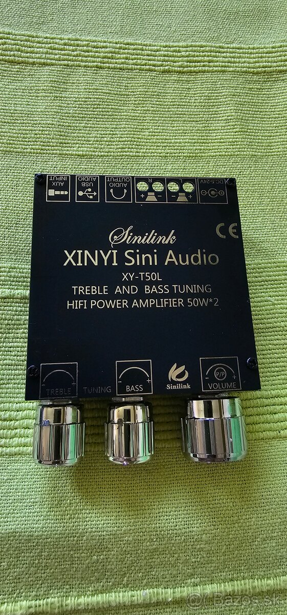 Predám bluetooth HiFi zosilňovač 2x 50W