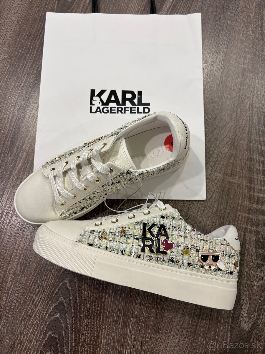 Karl Lagerfeld damske kožene tenisky č.36