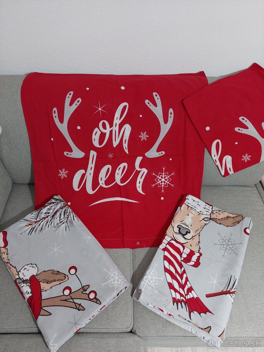 Posteľné obliečky christmas
