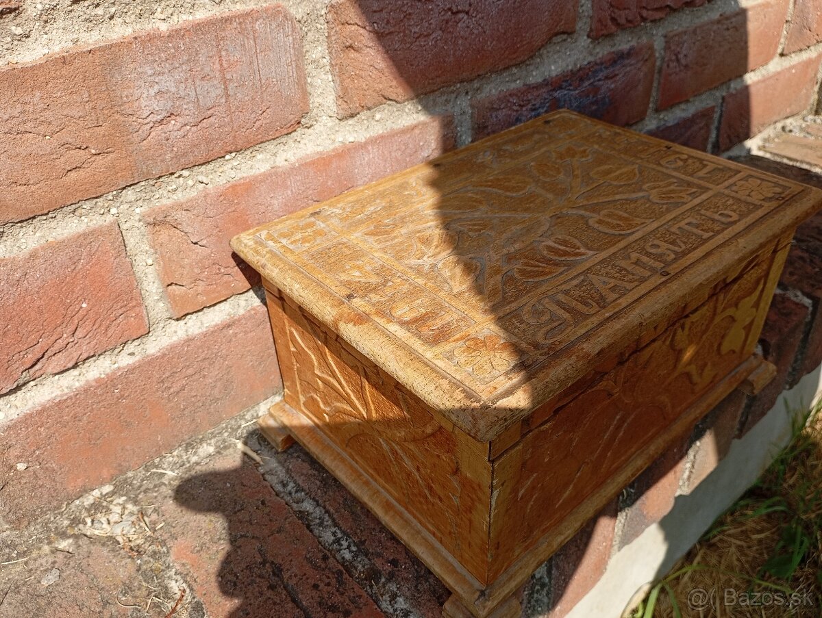 Predám drevenú dozu prvá vojna