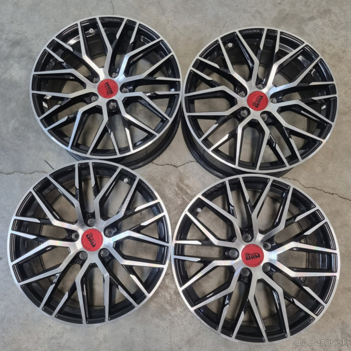 Hliníkové disky 5x112 R18 8J ET45