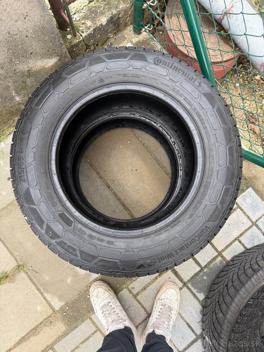 Zimné pneumatiky Continental 215/65 R16