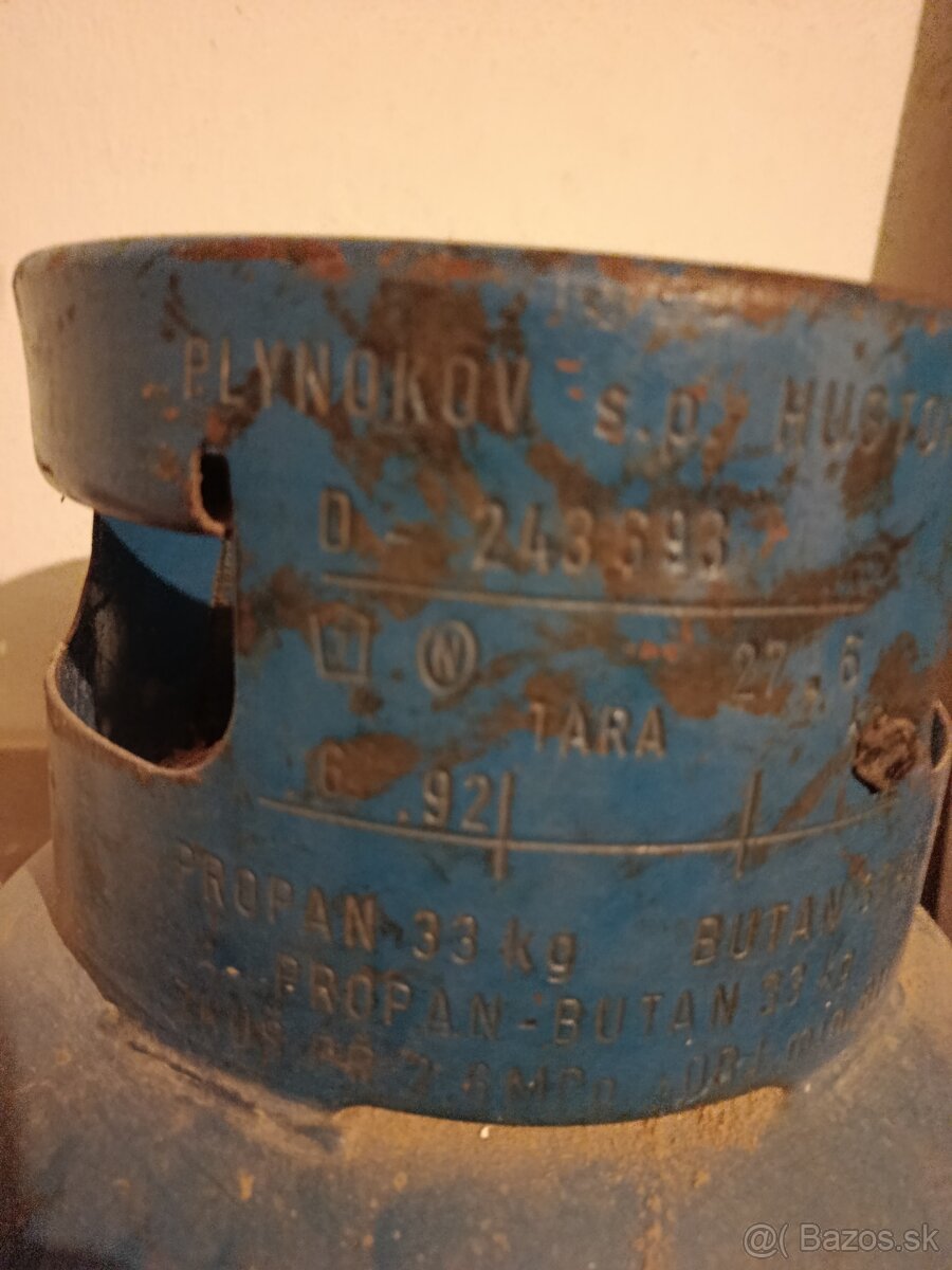 Propán butan fľaša 33 kg