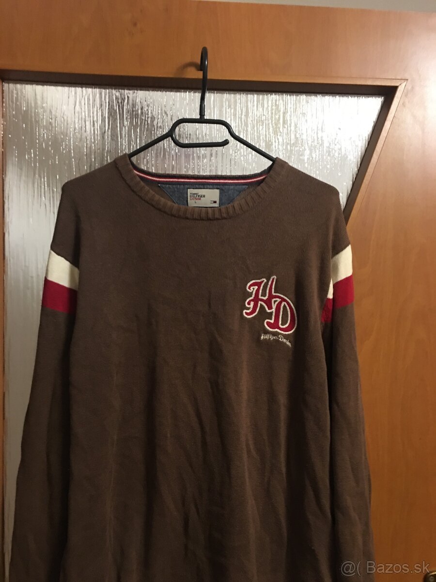 TOMMY HILFIGER originál pánsky sveter L