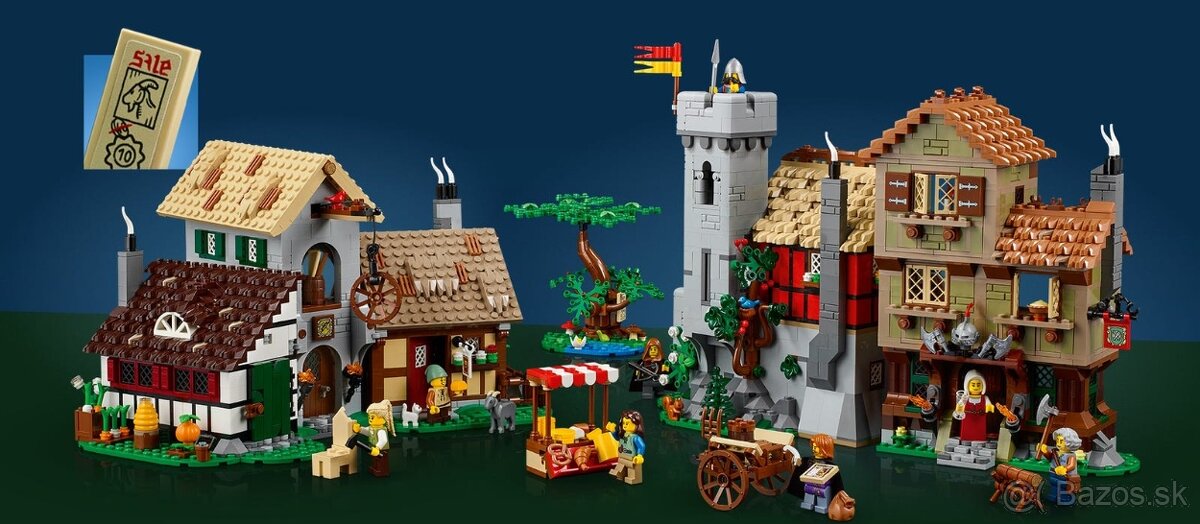 Predám lego 10332 Stredoveké námestie