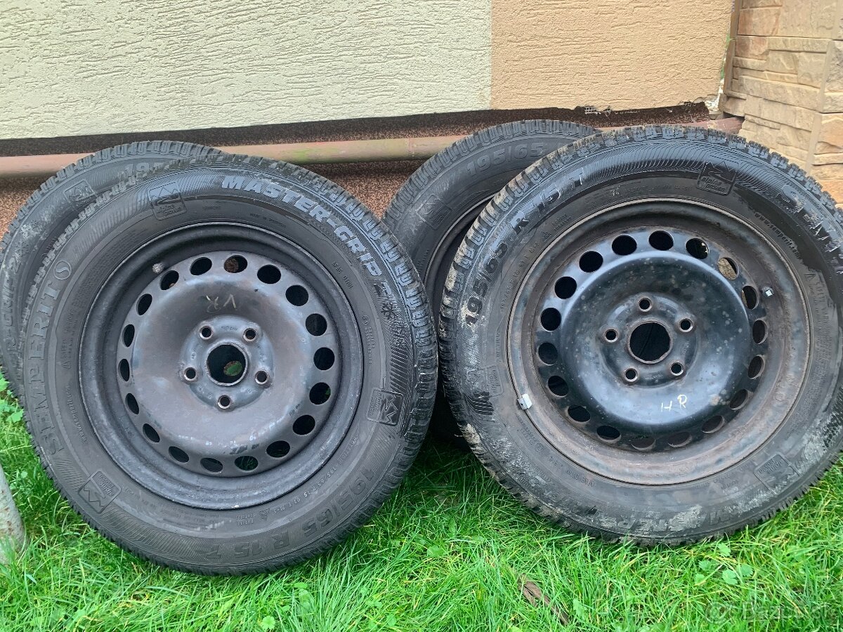 Zimné gumy s diskami