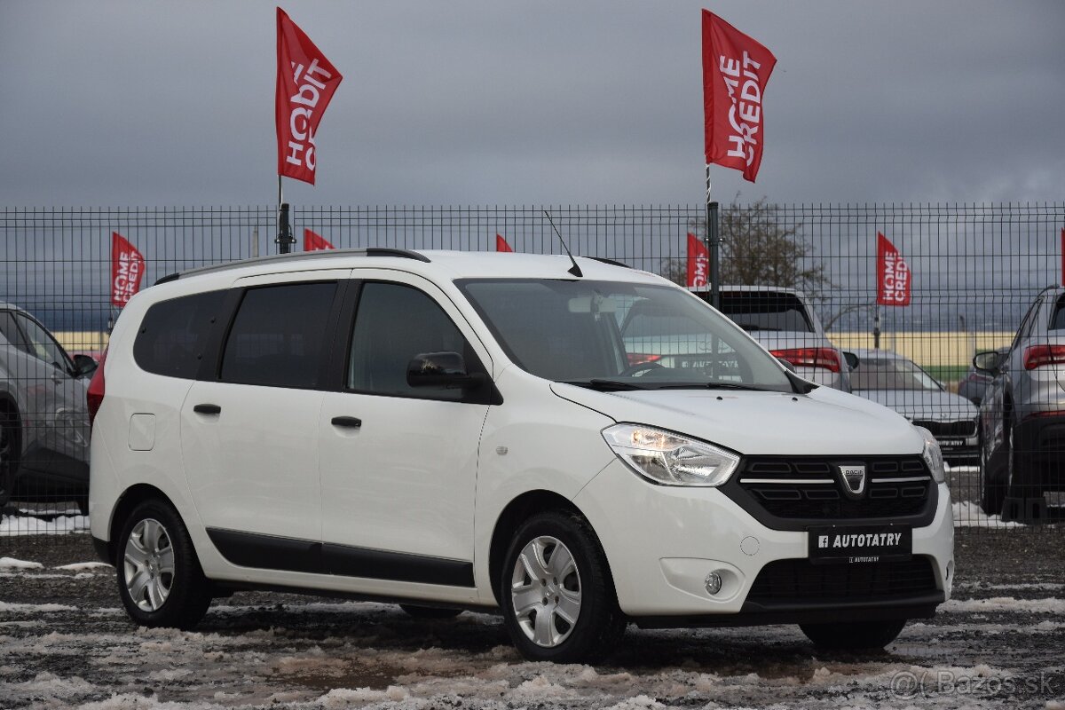 Dacia Lodgy - 28 800 km - 7 miestny - odpočet DPH