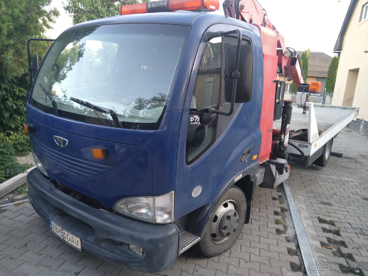 Avia daewoo d75 odtahovka , z hydraulickou rukou