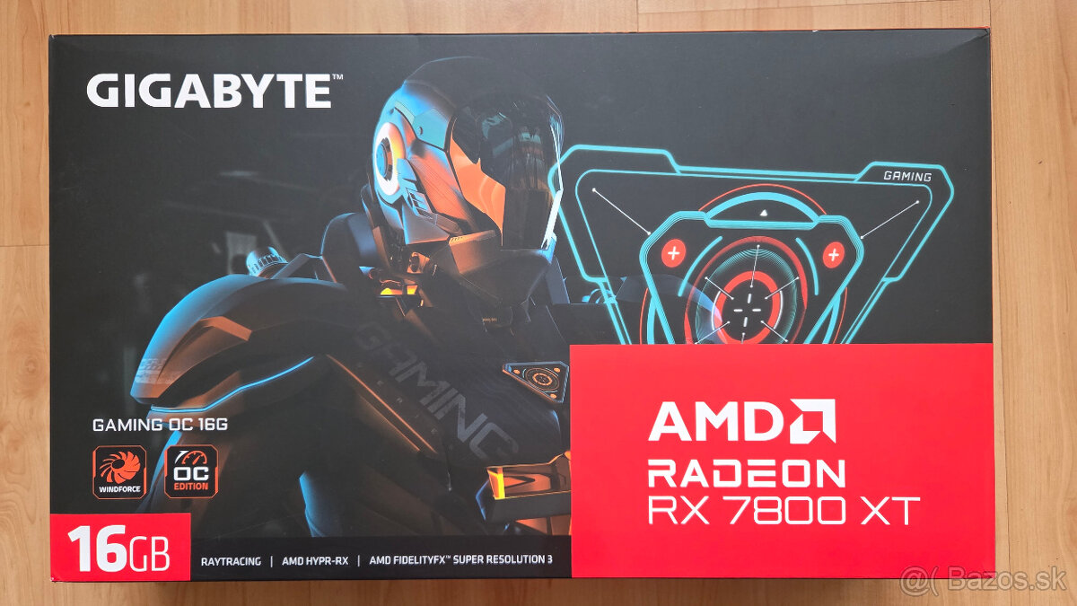 GIGABYTE Radeon RX 7800 XT GAMING OC 16G