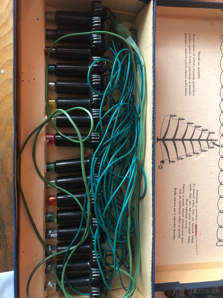 Predám retro vianočné osvetlenie