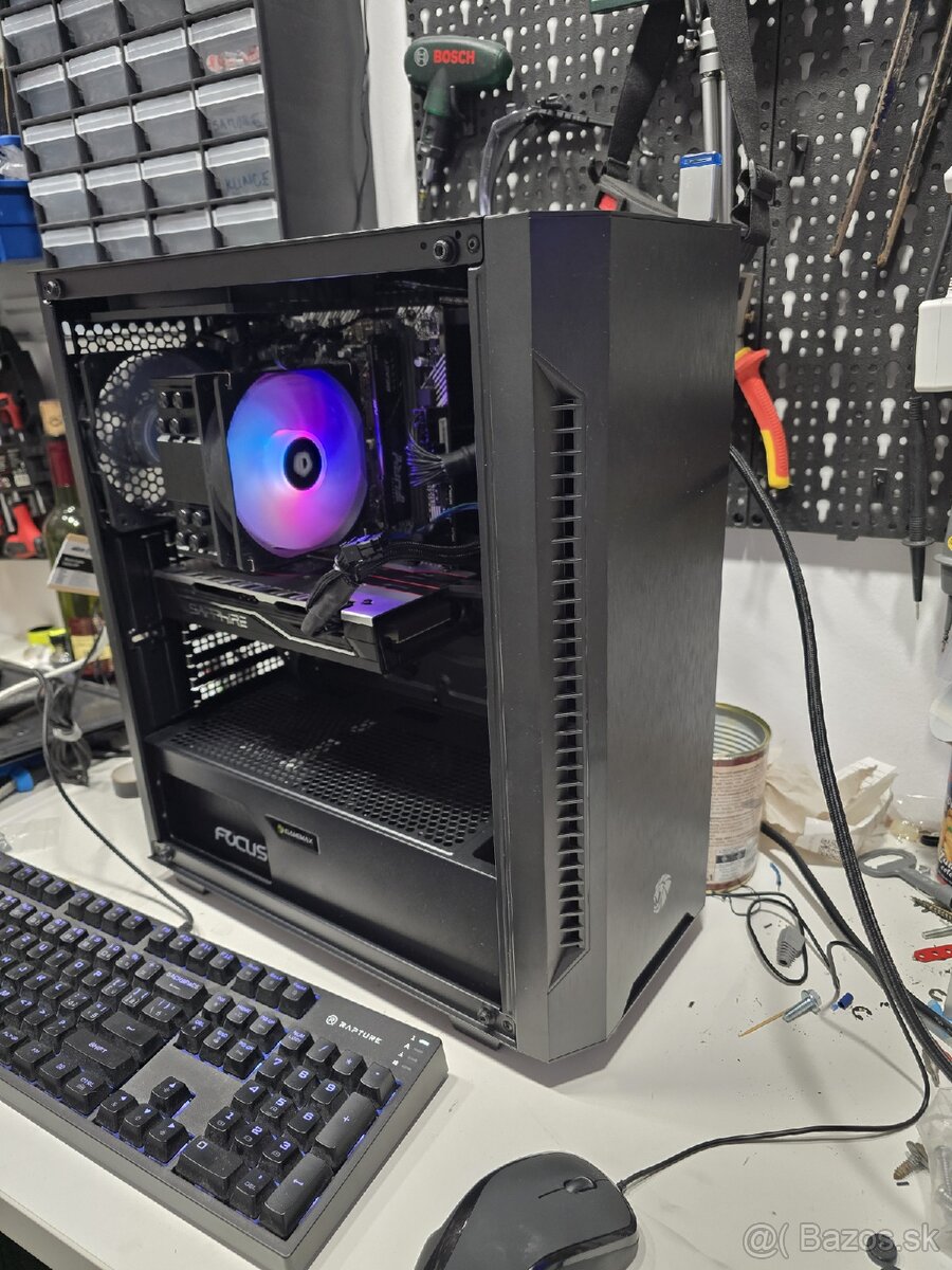 Predam PC Ryzen 3600, DDR4 32GB 3200MHz