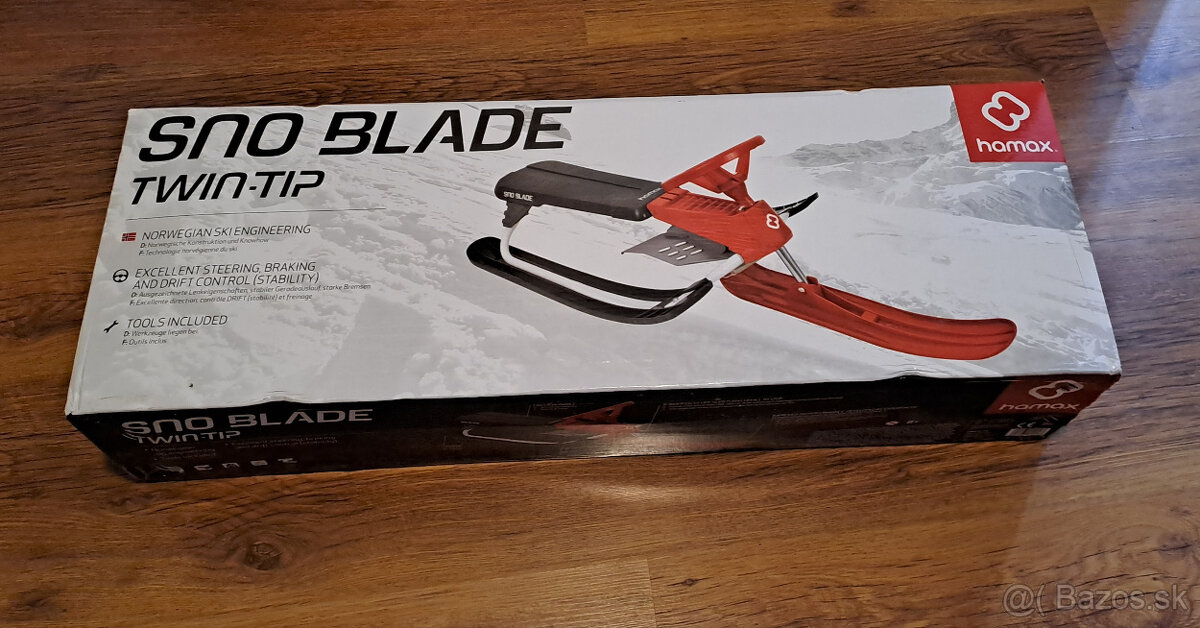 Detské sánky, boby dvojmiestne