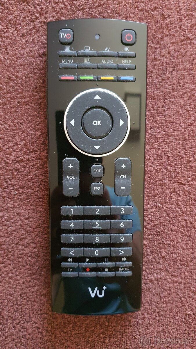 VU+ Qwerty Dialkovy ovladac