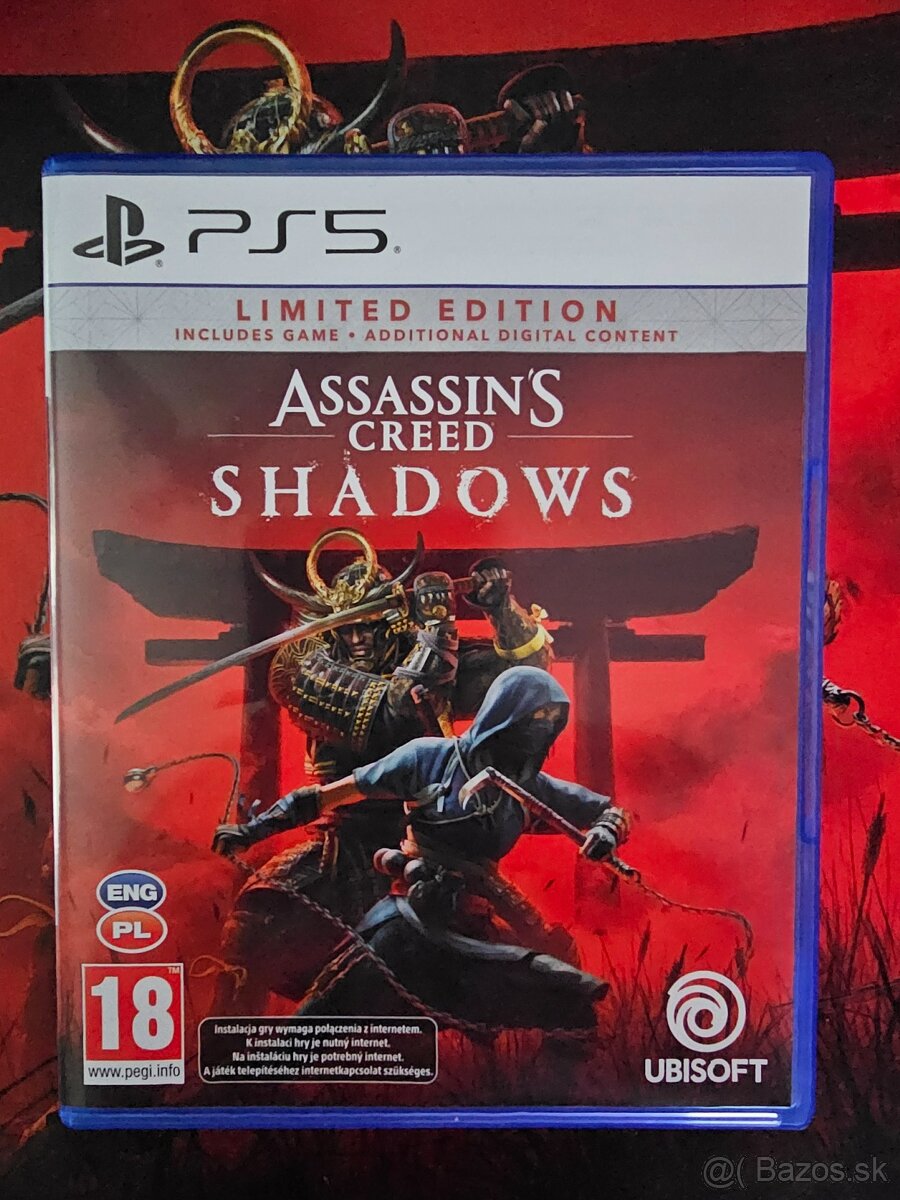 Assassin's Creed Shadows PS5 + Puzzle