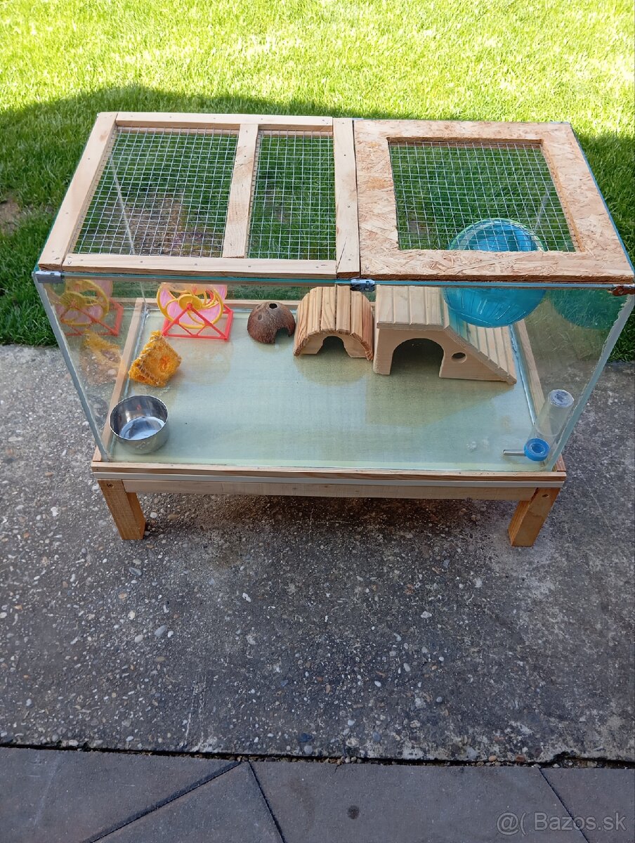 Terarium pre škrečka