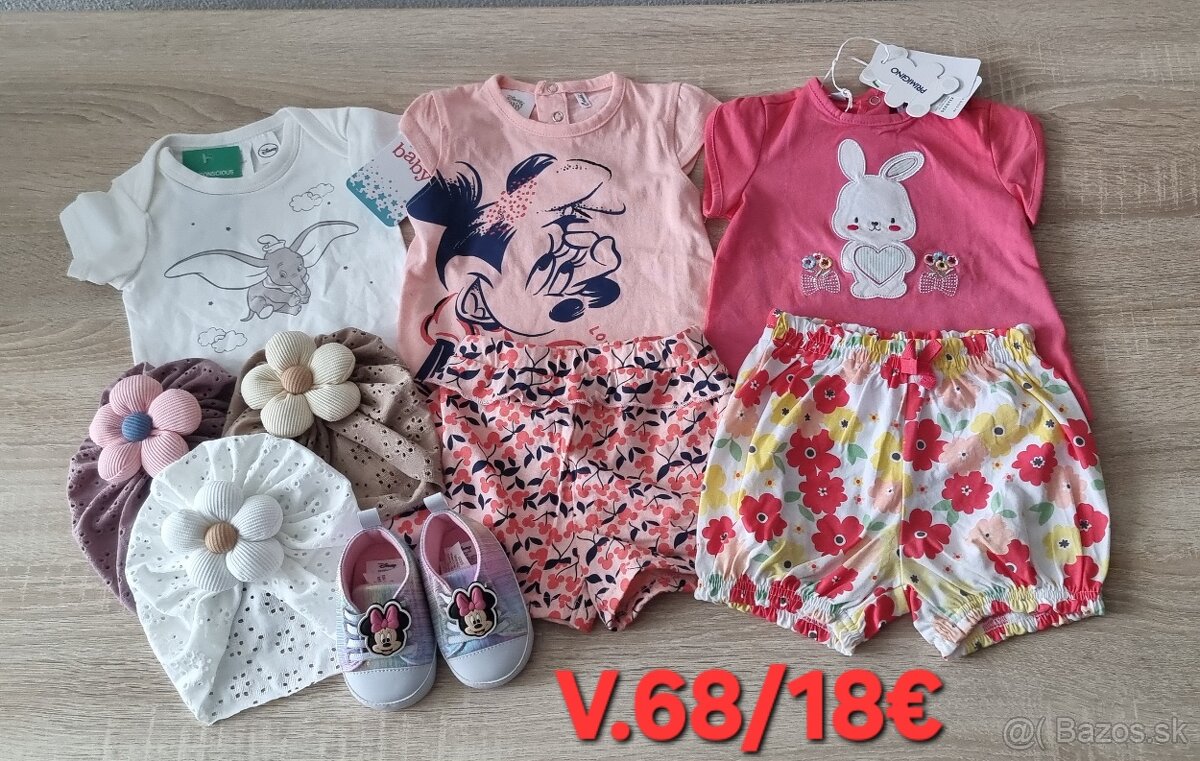 Oblečenie pre dievčatko v.68,74,80