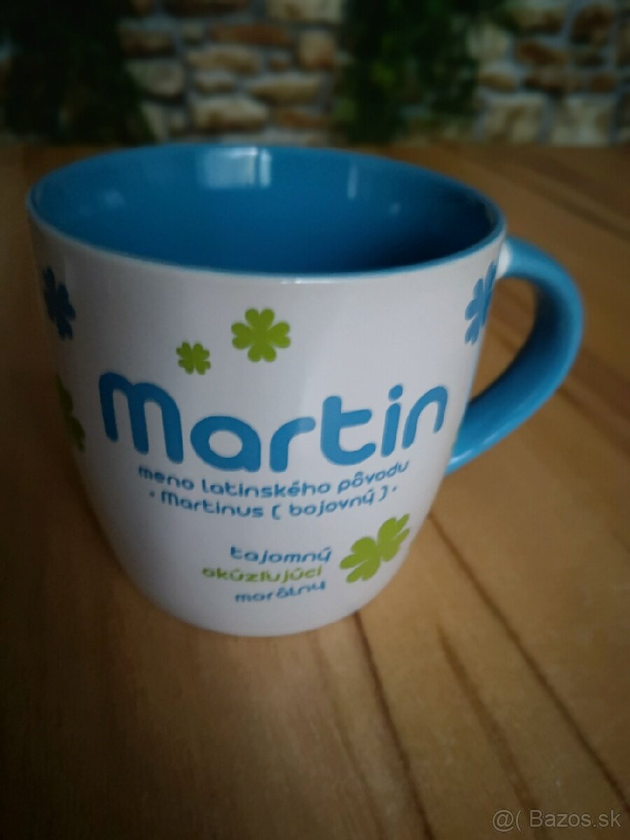 Šálka s menom Martin