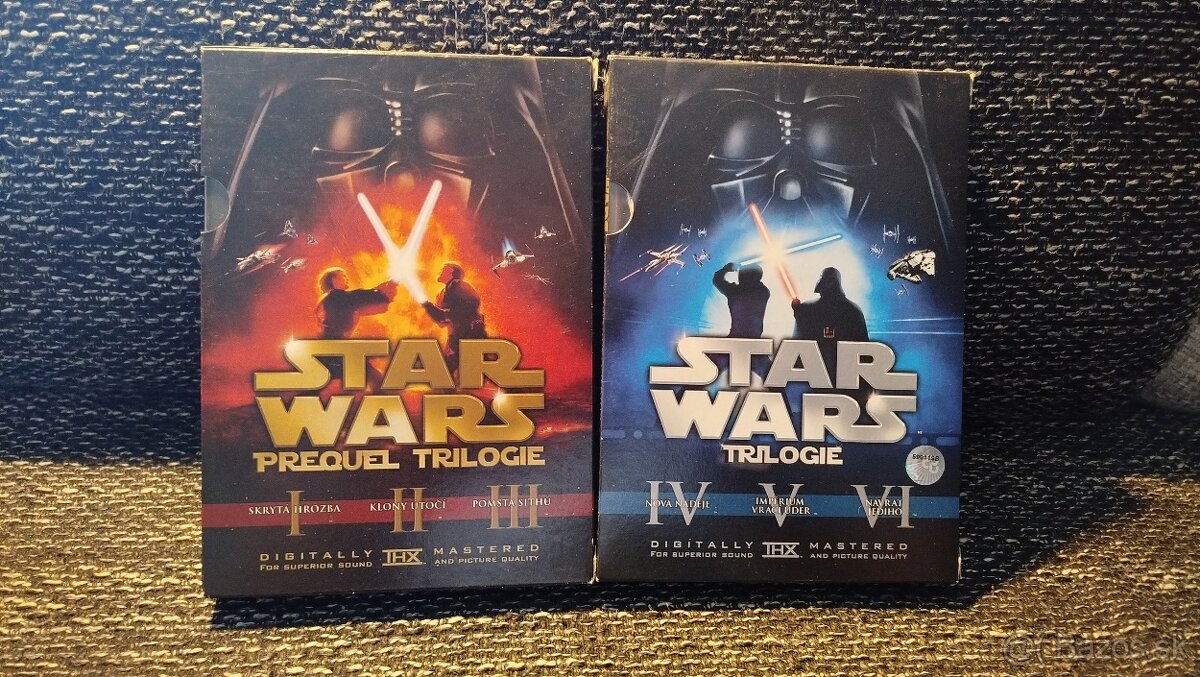 Predám DVD kolekciu Star Wars I až VI